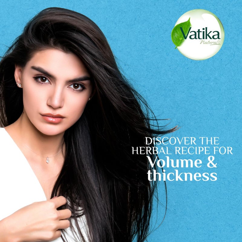 Vatika Naturals بلسم فاتيكا الطبيعي المرطب - بلسم مرطب للشعر الجاف والتالف والمجعد - تغذية عميقة بمكونات طبيعية وحناء - يقوي ويعطي لمعة - جوز الهند - 400 مل - Image 2