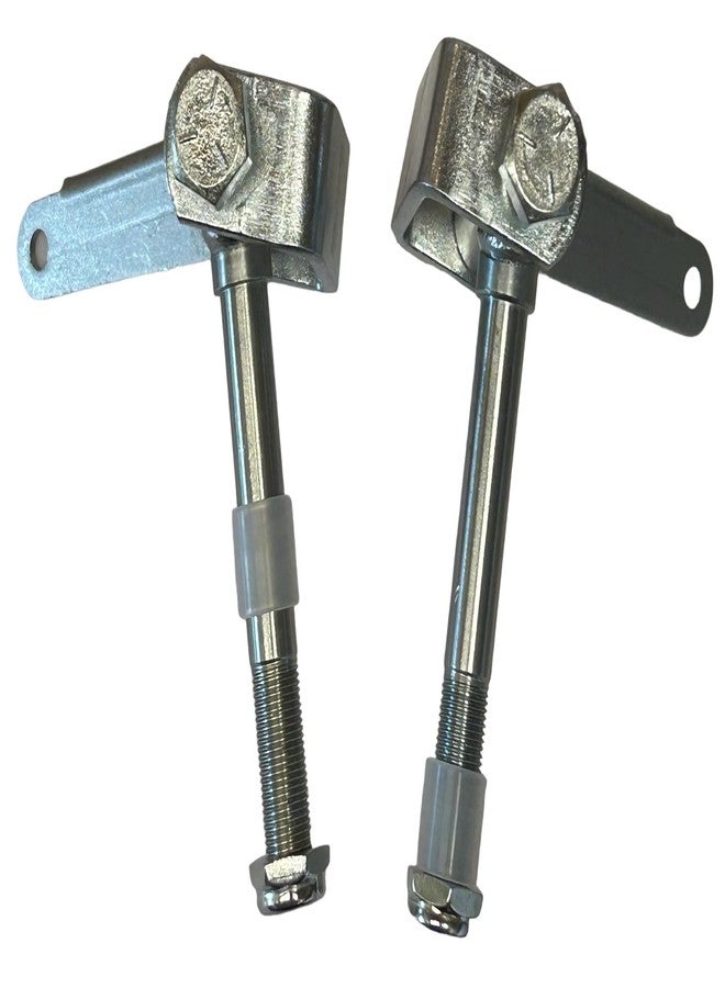 KART SUPPLY Go Kart Spindle & weld on Bracket Set. 4 1/2" Long Axle by 5/8" Left and Right side. - Image 2