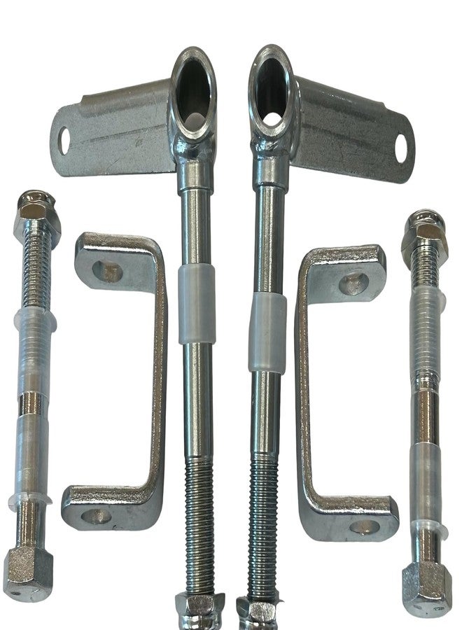 KART SUPPLY Go Kart Spindle & weld on Bracket Set. 4 1/2" Long Axle by 5/8" Left and Right side. - Image 1