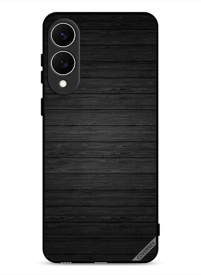 Covernex Samsung Galaxy S25 Edge Protective Case Cover Dark Wooden Pattern - Image 1
