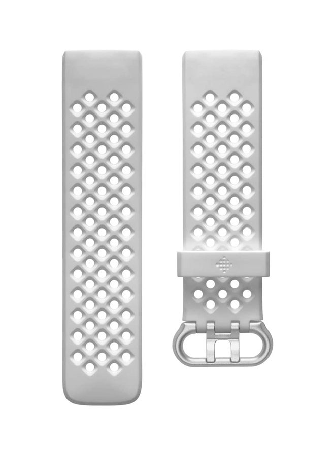 Fitbit Charge 4 Sport Band White - Image 1