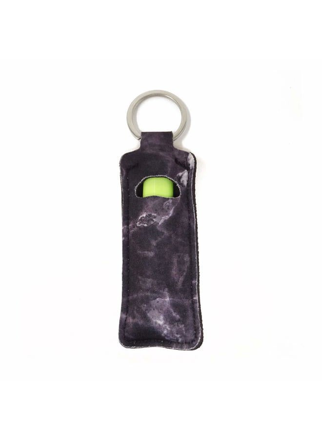 HONBAY 5PCS Marble Chapsticks Holder Pouch Cute Design Lip Balm Holders Lipstick Holder for Travel (5 Color) - Image 5