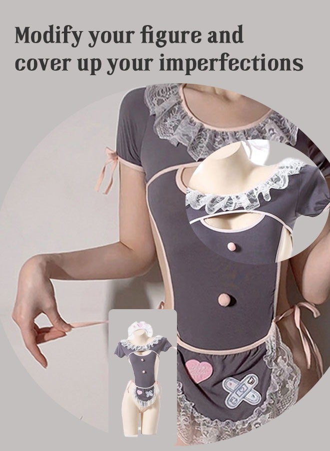 Ocean underwear clothing cosplay one-size-fits-all home set pajamas suspenders - Image 1