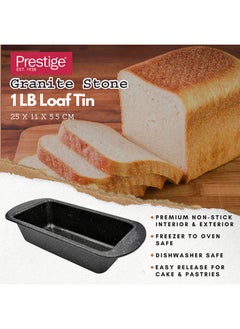 Prestige Granite Stone 9x5in Loaf Pan  - Image 5