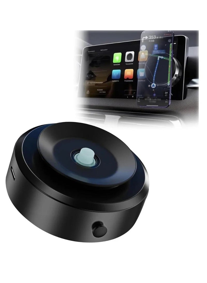 Denx Car Suction Cup Phone Holder Vacuum Adsorption Phone Tablet ，Vacuum HandsFree Magnetic Suction Phone Mount,for Car, Dashboard, Windshield，Gym, Kitchen - Image 2