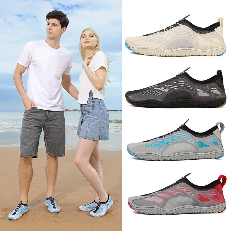 Couple Outdoor Tracing Shoes Beach Shoes Women'S Wading Shoes Quick-Drying Men'S Summer Non-Slip Amphibious Shoes - Image 2