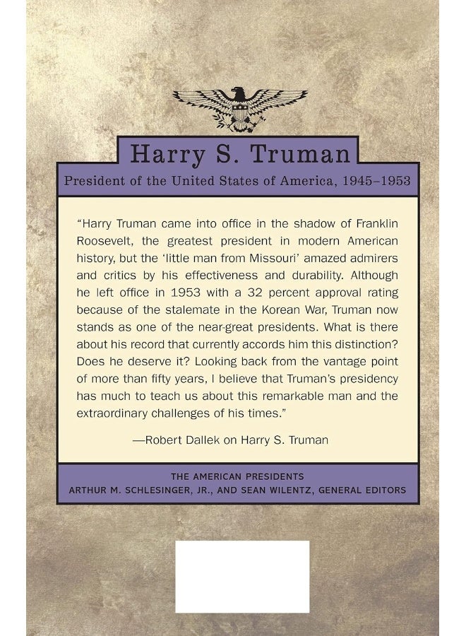 Harry S. Truman: The American Presidents Series: The 33rd President, 1945-1953  - Image 2