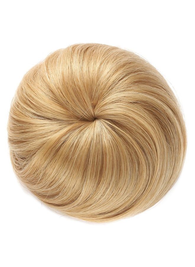 OneDor Synthetic Fiber Hair Extension Chignon Donut Bun Wig Hairpiece (27/613)
