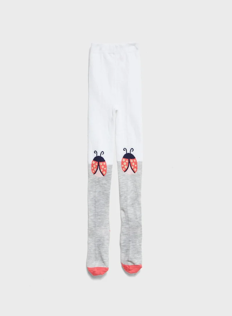GYMBOREE Little Bug Print Tights
