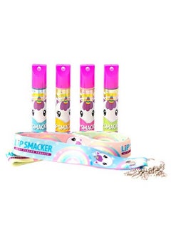 Flavored Lip Balm Set With Lanyard Unicorn Lip Care To Moisturize Dry Lips