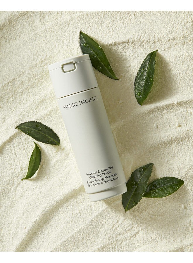 امور باسيفيك مسحوق تنظيف وتقشير إنزيمي من أموريباسيفيك | مقشر يومي لطيف كوري مع حمض الهيالورونيك وإنزيمات الشاي الأخضر، 1.9 أونصة - Image 2