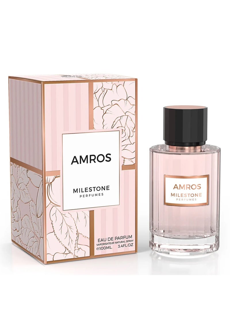 Milestone Amros Eau De Parfum For Unisex - 100 ML - Image 1