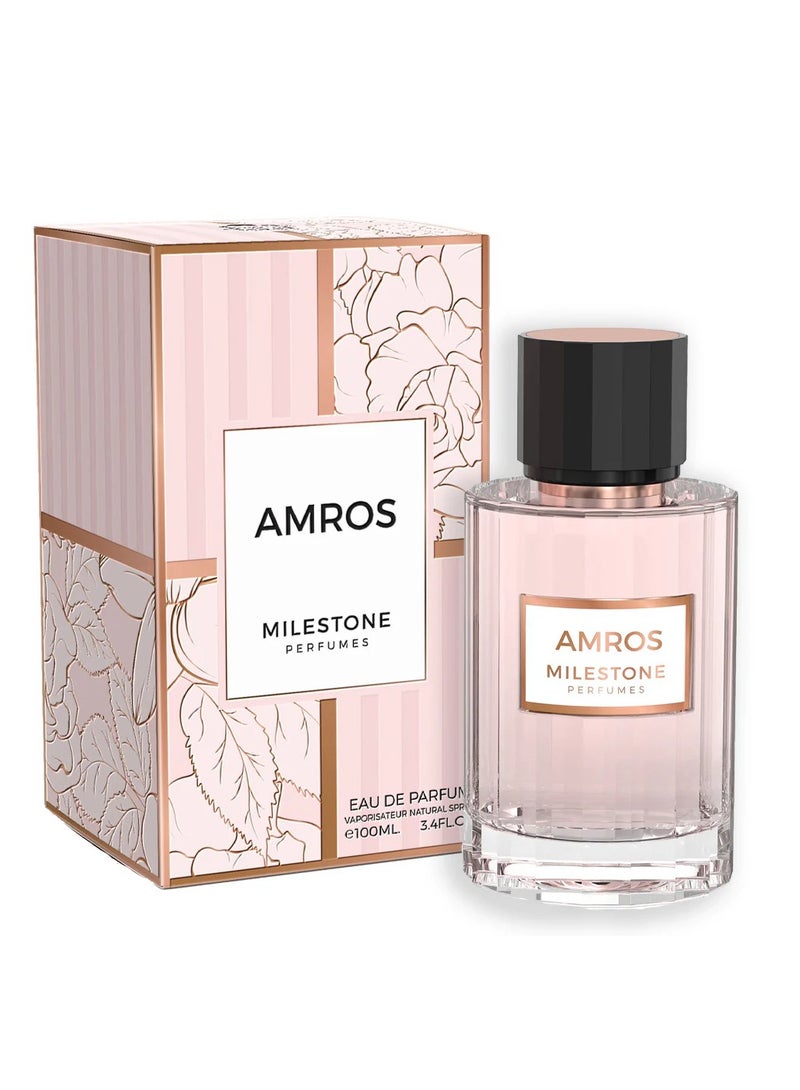 Milestone Amros Eau De Parfum For Unisex - 100 ML - Image 2