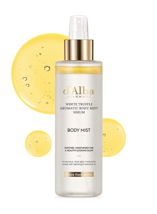 d'Alba Italian White Truffle Aromatic Body Mist Serum, Glowy Hydrating Body Serum Spray, Go-to Body Mist for dry and damaged skin, Romantic Fragrance Body Mist, Korean Skin Care - pzsku/Z10DA31410616B1A79B3EZ/45/_/1731265497/0da9023e-d5b8-4a2e-a7b7-8228269f22d0