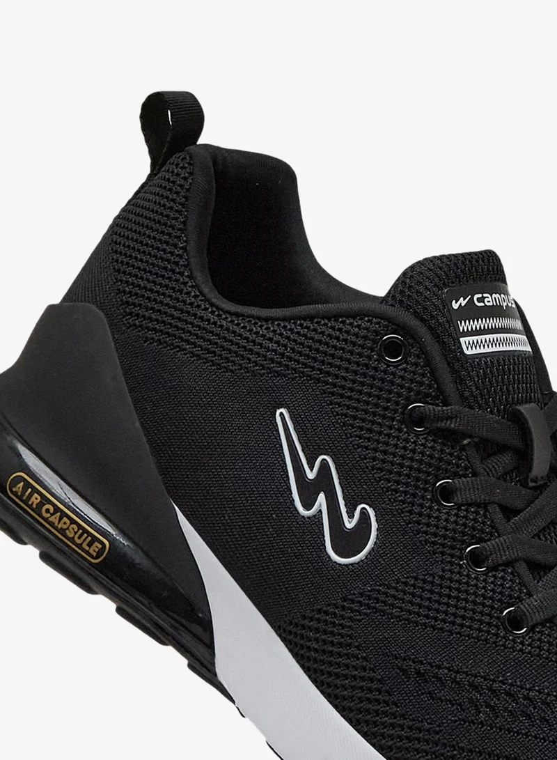 CAMPUS Blk Men's Black Classic Low-Top Sneakers,Comfortable Sporty Shoes & Modern Design for Men | Best Price UAE