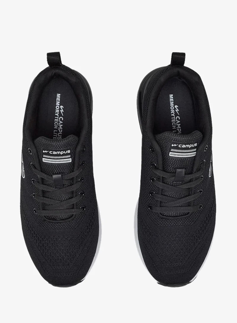 CAMPUS Blk Men's Black Classic Low-Top Sneakers,Comfortable Sporty Shoes & Modern Design for Men | Best Price UAE
