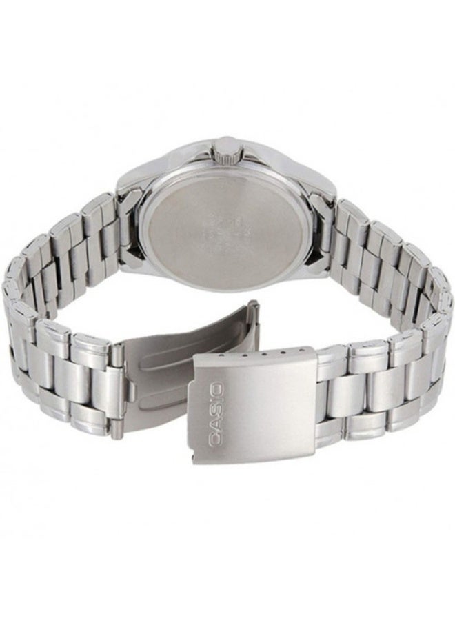 كاسيو Analog Women’s Watch LTP-1215A-1ADF, 32mm Black Dial, Ion-Plated Stainless Steel Case & Bracelet, Water Resistant - Image 5