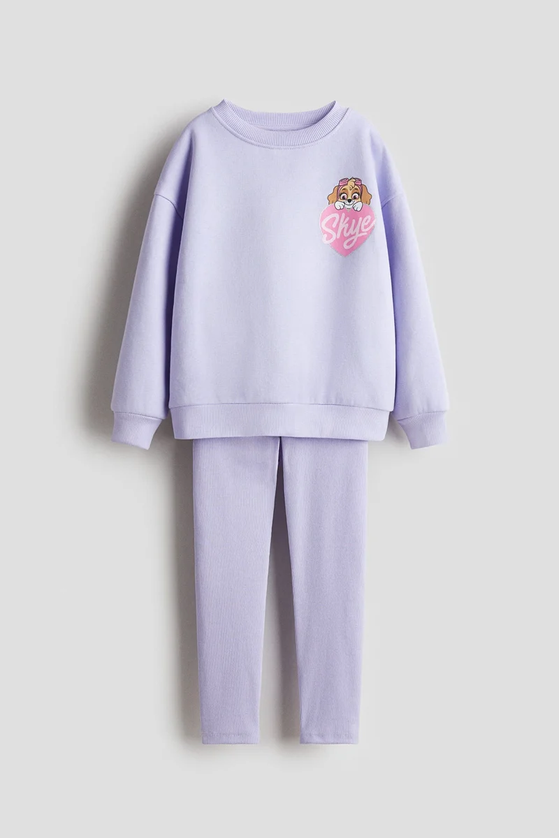 H&M 2-piece top and leggings set