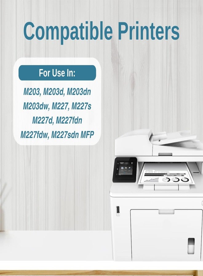Print Page 30A Toner Cartridge + 32A Imaging Drum Unit (Combo Pack) Compatible for LJ Pro Printers M203, M203d, M203dn, M203dw, M227, M227s, M227d, M227fdn, M227fdw, M227sdn MFP - Image 2