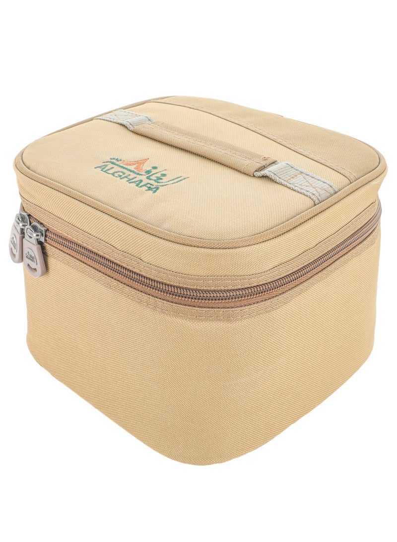 ALGHAFA Spice Box Bag, 4pcs, 1L, khaki Color, 4pcs, from Al Ghafa  - Image 2