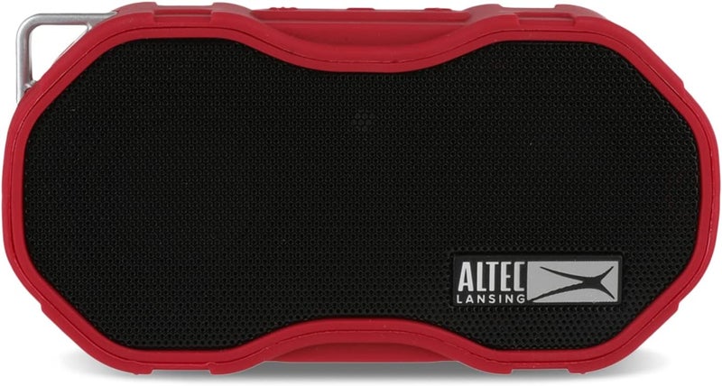 Altec Lansing Baby Boom XL - Waterproof Bluetooth Speaker, Wireless & Portable Speaker for Travel & Outdoor Use, Deep Bass & Loud Sound, 1 Pack, Red - Image 1