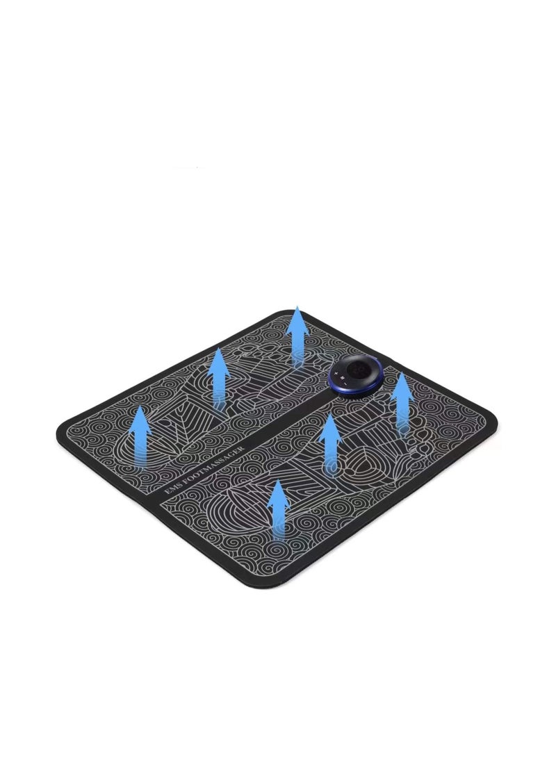 وسادة تدليك كهربائية محمولة EMS للقدمين والساقين باستخدام USB للاستخدام المنزلي والمكتبي - Image 5