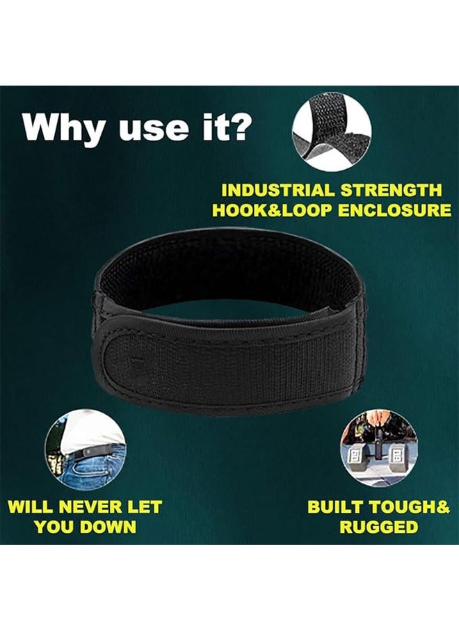 No Buckle Elastic Belt For Men — Fits 4cm Belt Loops, Comfortable and Easy To Use（Size:L）