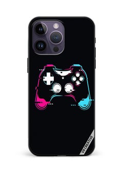 Protective Case Cover For Apple iPhone 15 Pro Ps5 Remote Control Design Multicolour