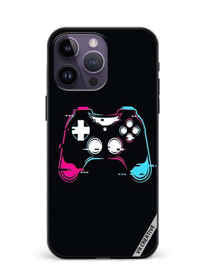 VR CREATIVE - Protective Case Cover For Apple iPhone 15 Pro Ps5 Remote Control Design Multicolour - Image 1