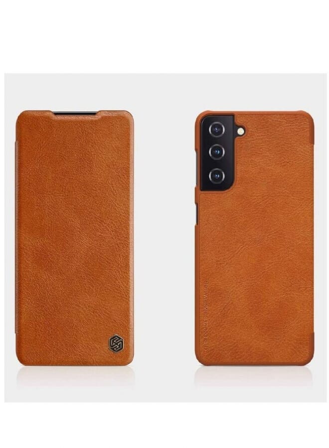 Nillkin Leather Case With Camera Protection For Iphone 13 Black - Image 1