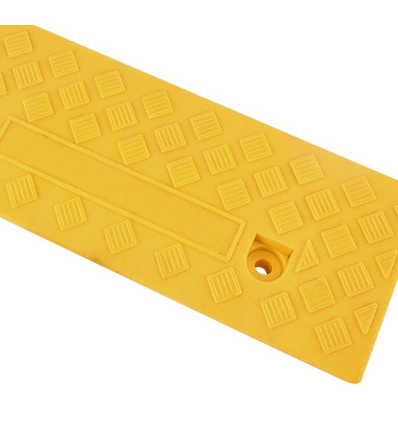Yellow Curb Ramp 13cm High Nonslip Driveway Threshold for Cars - Image 3