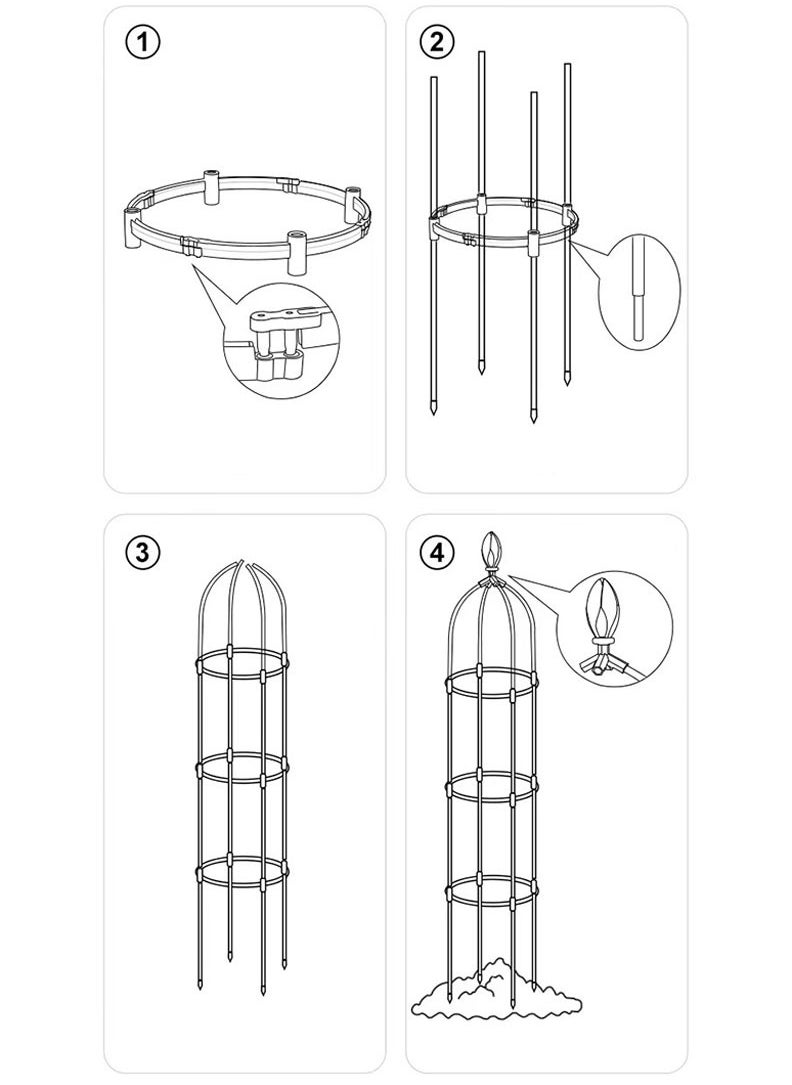 Generic Planting climbing holder 19x115cm  - Image 2