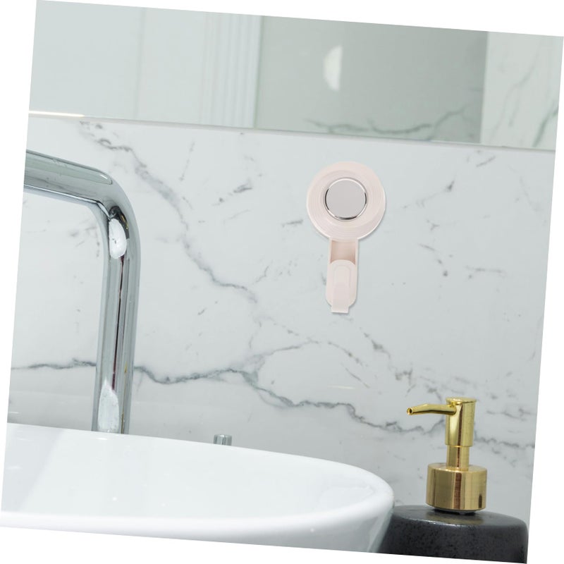 خطاطيف شفاطات بيج للحائط للحمام والمطبخ بتصميم موفر للمساحة - Image 4