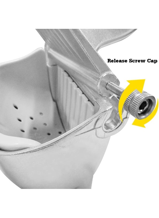 Chee Mong Alloy Lemon Squeezer - Heavy Duty Hand Press Fruit Juicer  - Image 5