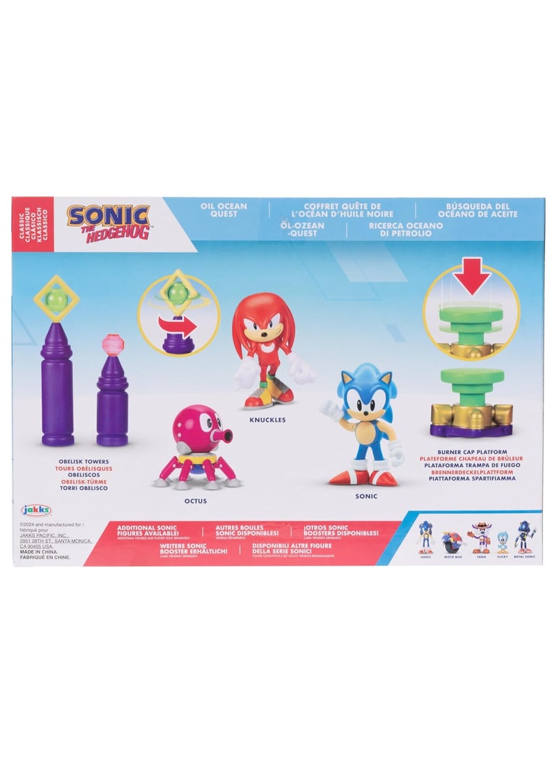 Jakks Sonic The Hedgehog Action Figure  Oil Ocean Diorama  - Image 3