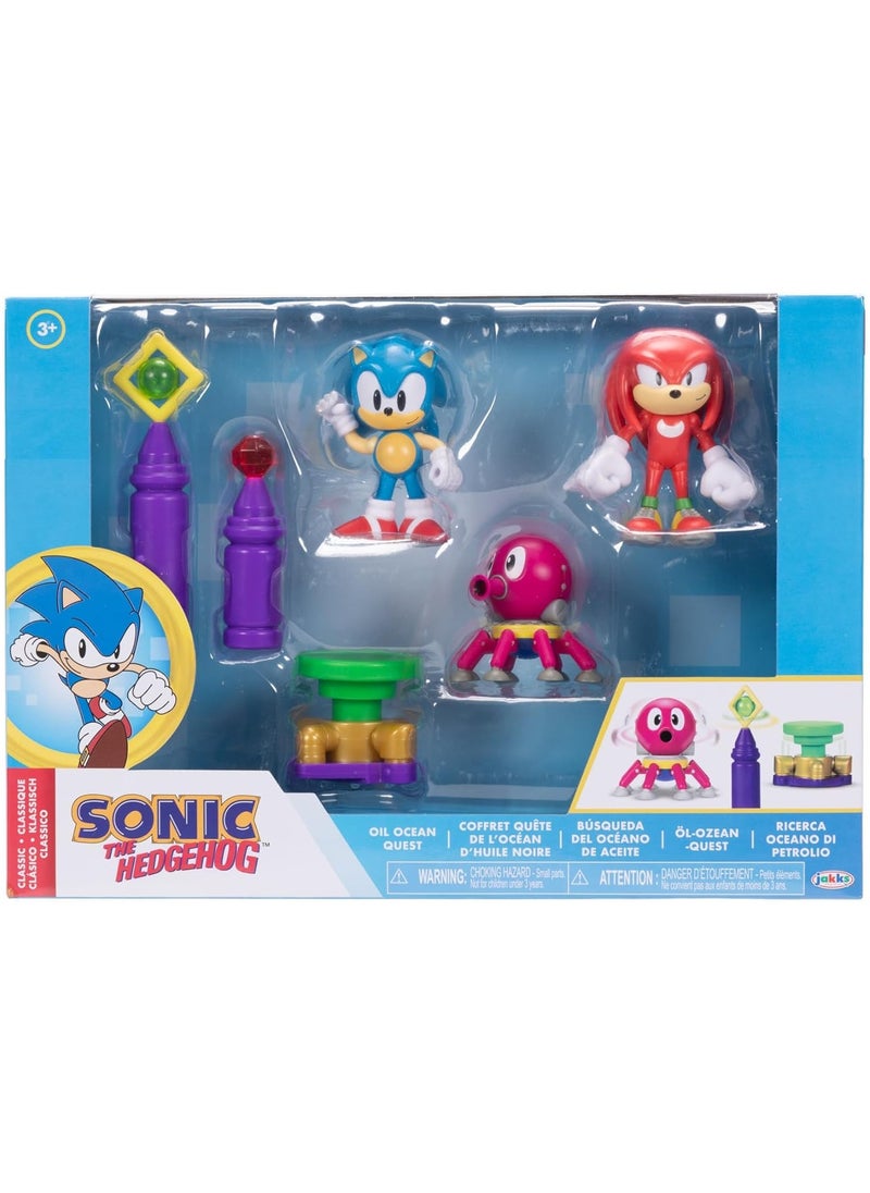 Jakks Sonic The Hedgehog Action Figure  Oil Ocean Diorama  - Image 4