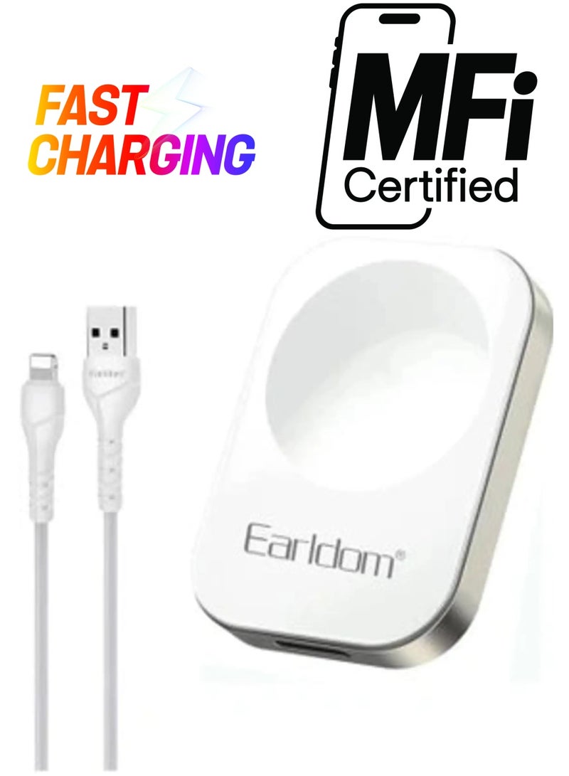 ELTRAZONE Universal Wireless Watch Charger (WC32) – Fast Charging Station for Apple, Samsung, and Other Smartwatches  - Image 1
