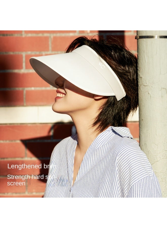 VVC قبعة شمسية واسعة الحواف لحماية من الأشعة فوق البنفسجية بألوان متدرجة للزوجين غير محددة الجنس - Image 4