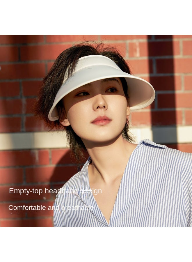 VVC قبعة شمسية واسعة الحواف لحماية من الأشعة فوق البنفسجية بألوان متدرجة للزوجين غير محددة الجنس - Image 3