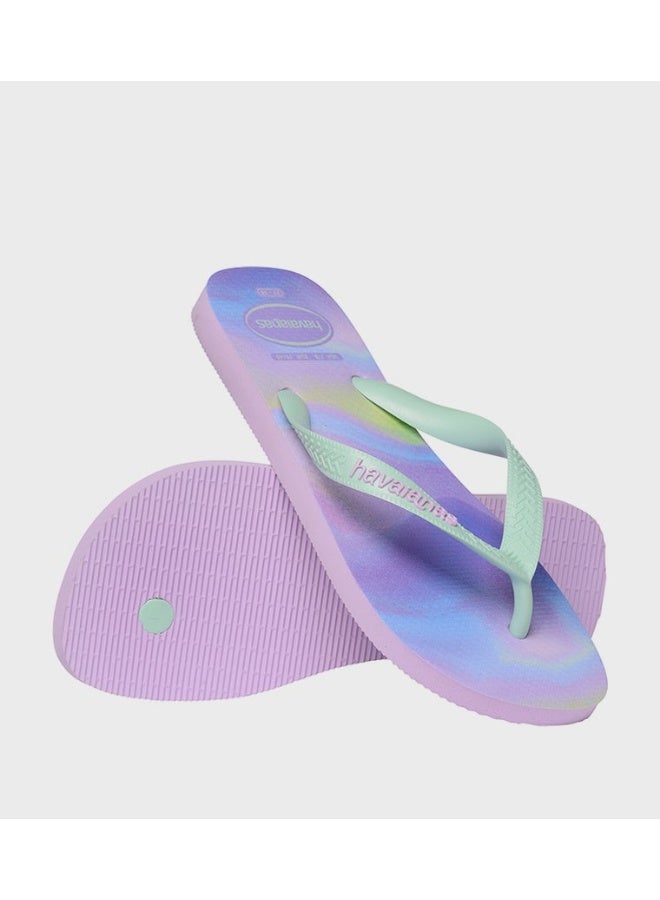 Havaianas صنادل هافاينا العصرية بطبعة حزام بين الأصابع - Image 4