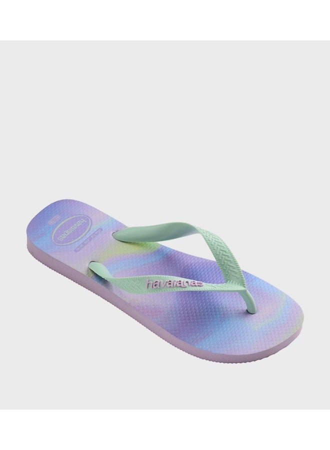 Havaianas صنادل هافاينا العصرية بطبعة حزام بين الأصابع - Image 2