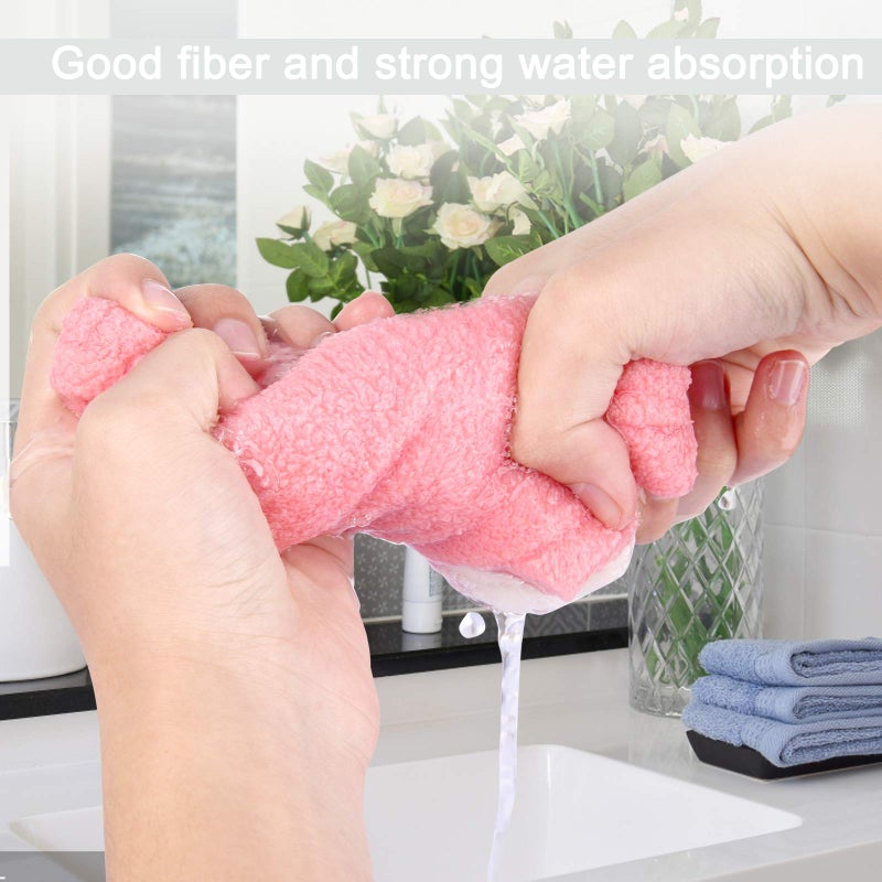Lamoutor 3Pcs Hair Drying Towel for Kids Girls Soft Absorbent Kids Dry Hair Cap Kids Hair Towel Wrap Head Towel Wraps for Kids - Image 5