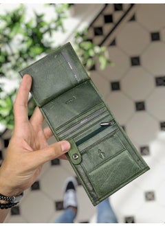 VISSO 111 Leather Personalized Wallet with Coin Pocket Leather Bag  - Image 4