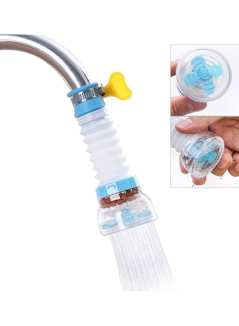 Raxoom Adjustable Water Tap Extender Faucet Water Filters with Mineral Stone Efficient Filtration for Kitchen Accessories - Image 1