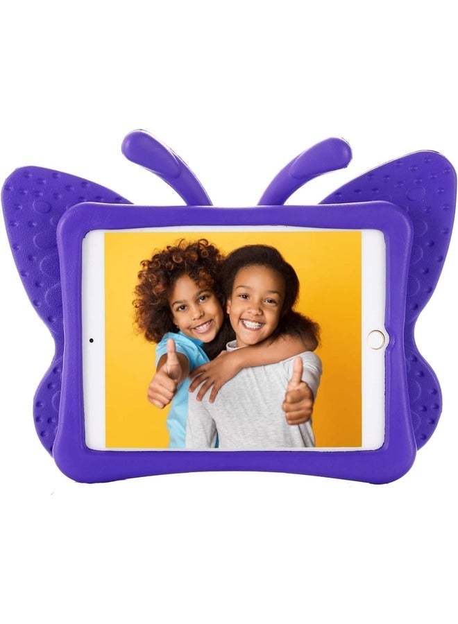 DUSALA Kid-Proof EVA Foam Case for iPad 6th Generation (9.7 Inch) - Lightweight Protective Cover for Kids - Purple - Image 4
