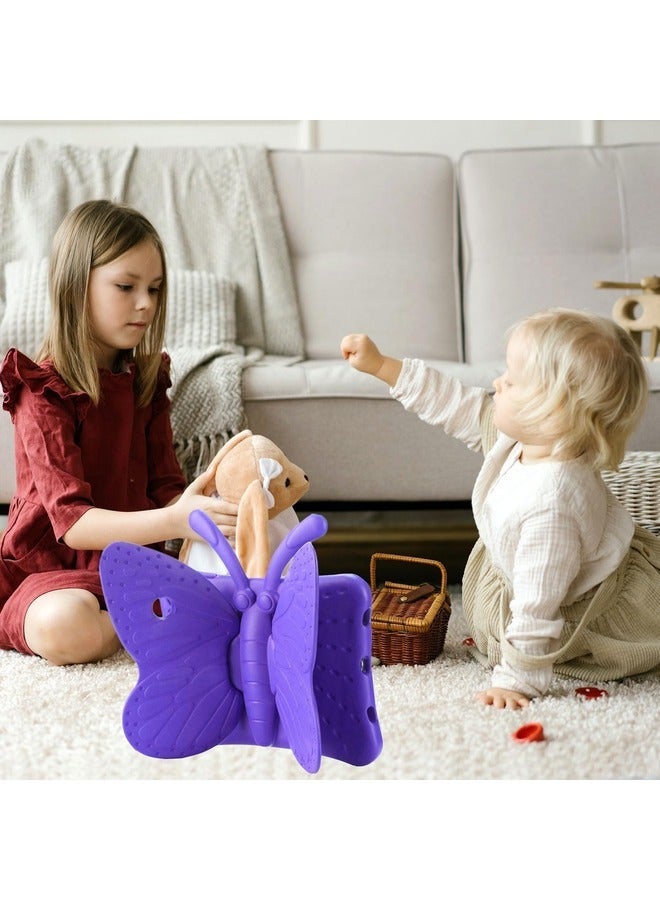 DUSALA Kid-Proof EVA Foam Case for iPad 6th Generation (9.7 Inch) - Lightweight Protective Cover for Kids - Purple - Image 2