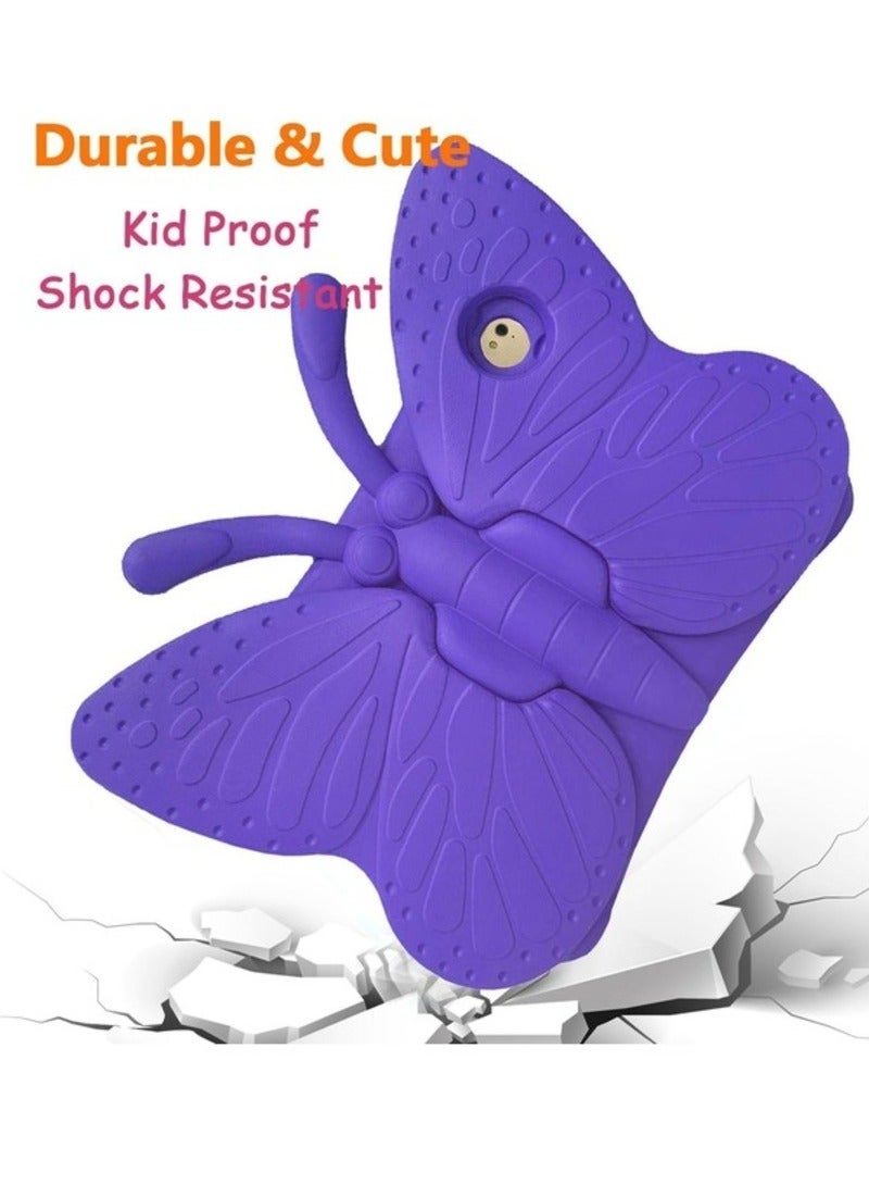 DUSALA Kid-Proof EVA Foam Case for iPad 6th Generation (9.7 Inch) - Lightweight Protective Cover for Kids - Purple - Image 5