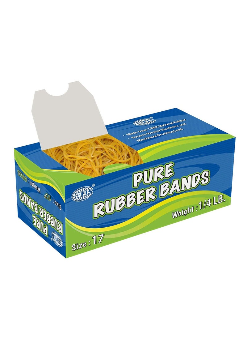 FIS - FIS Pure Rubber Bands 17 Size, 1/4 LB - FSRB17 - Image 1