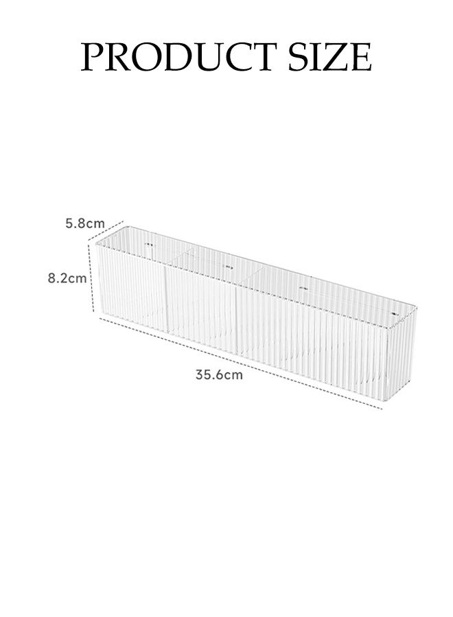 DUNISO Clear Acrylic Shelf,No Drilling Adhesive Wall Mounted Shower Shelf for Bathroom,Hanging Storage Rack ,Shower Caddy,Multipurpose Bathroom Holder - Image 2