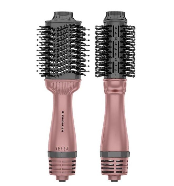 Rush Brush V3 Pro Hair Styler, 1400 Watt - Rose Gold - Image 1